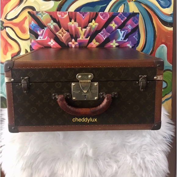 🧳🛄💼Authentic Rare Vintage Louis Vuitton Trunk - Picture 3 of 14
